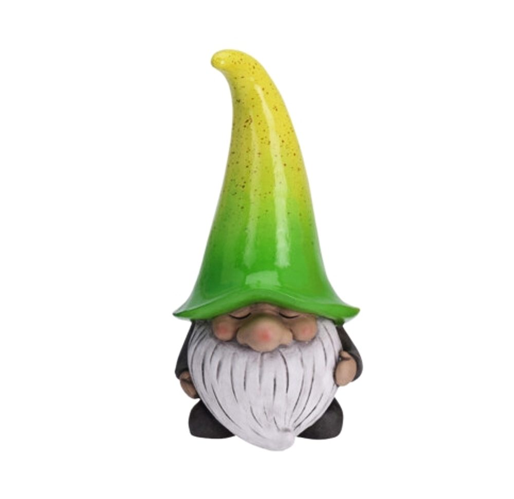 Levně PROGARDEN Zahradní trpaslík dekorace 32,5 cm zelená KO-252213030zele