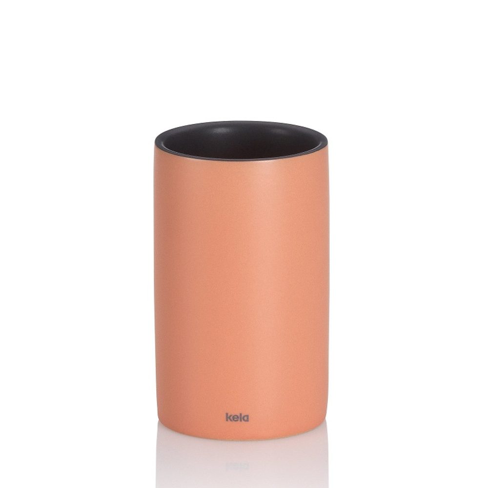 Levně KELA Pohár Matsi keramika broskvově růžová 11 cm KL-24086