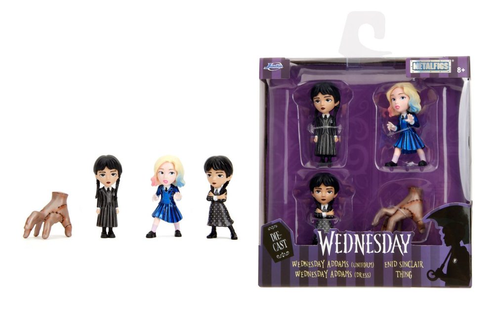 Levně Wednesday figurky 2,5" sada 4ks