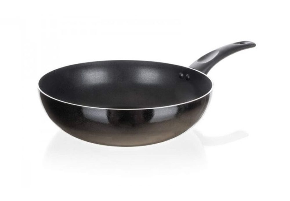 Levně pánev d28x8,0cm WOK BLACK CUISINO, nepř.p.,indukce