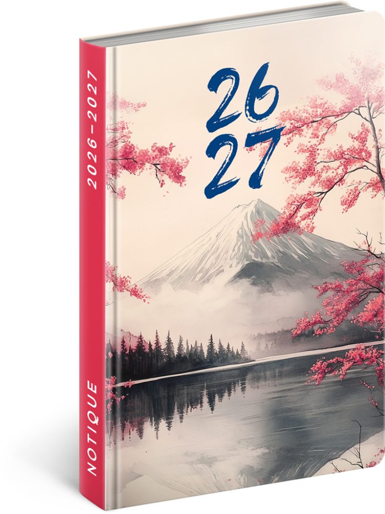 Levně NOTIQUE 18měsíční diář Petito – Japonsko 2026/2027, 11 x 16 cm