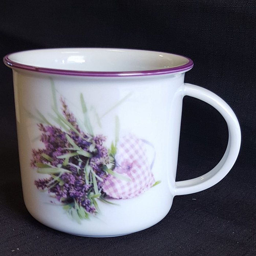 Levně hrnek 100ml TINA - LEVANDULE A57434, čes.porcelán