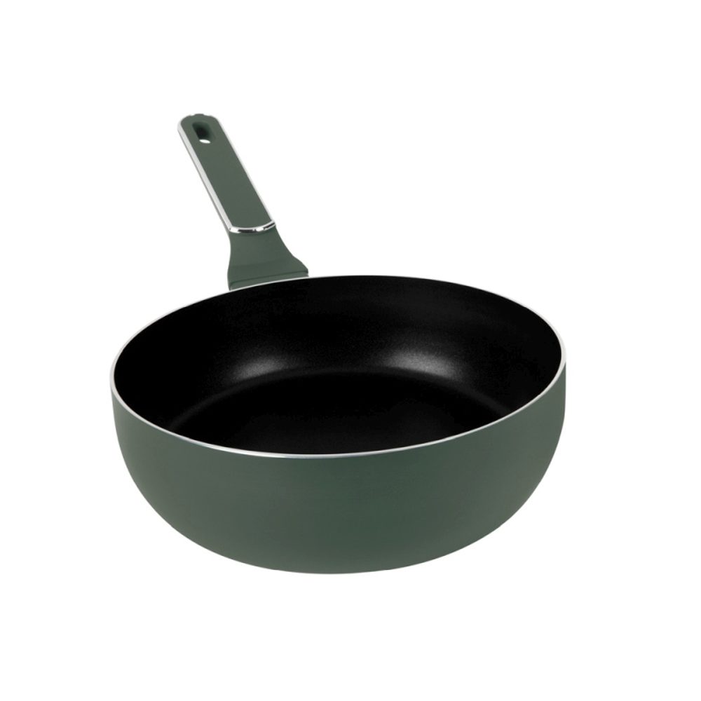 Levně BERLINGERHAUS Pánev prohazovací 26 cm Matte Green Collection BH-8156