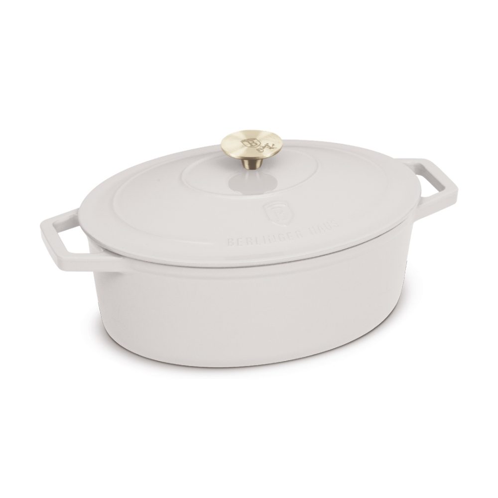 BERLINGERHAUS Pekáč litinový s poklicí 32 cm Sahara Collection BH-8967