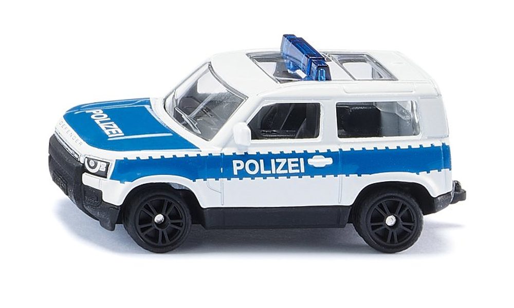 Levně SIKU Blister - Land Rover Defender policie