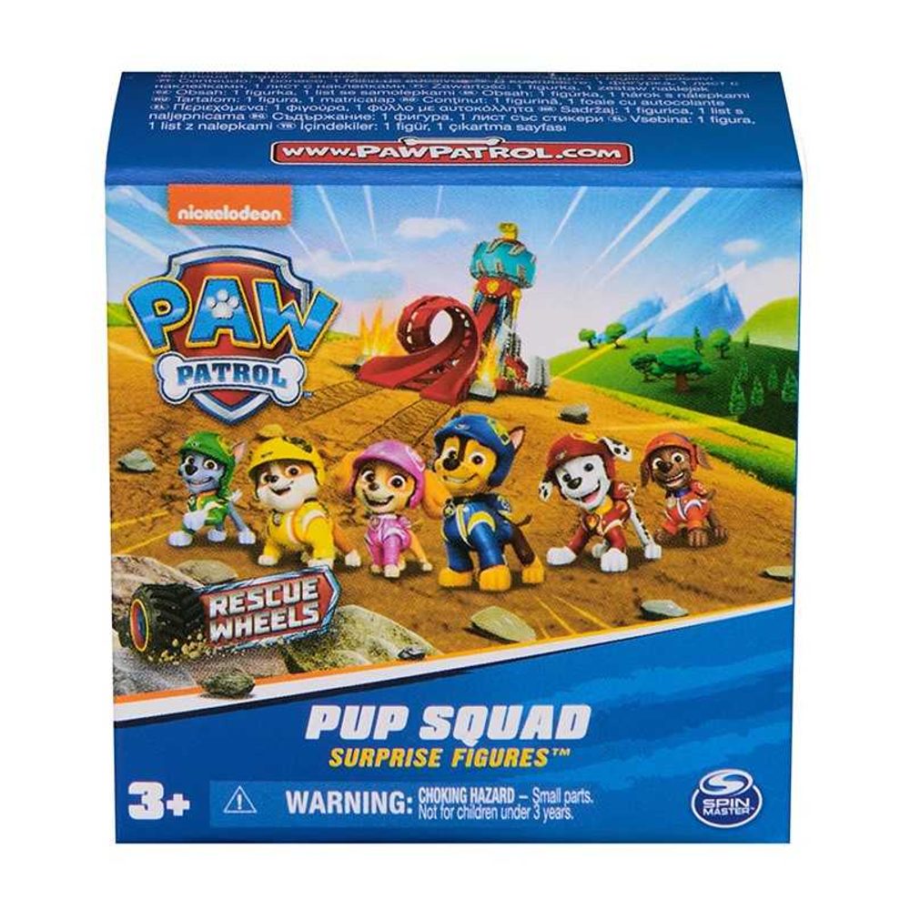 Levně TLAPKOVÁ PATROLA SBĚRATELSKÉ FIGURKY RESCUE WHEELS