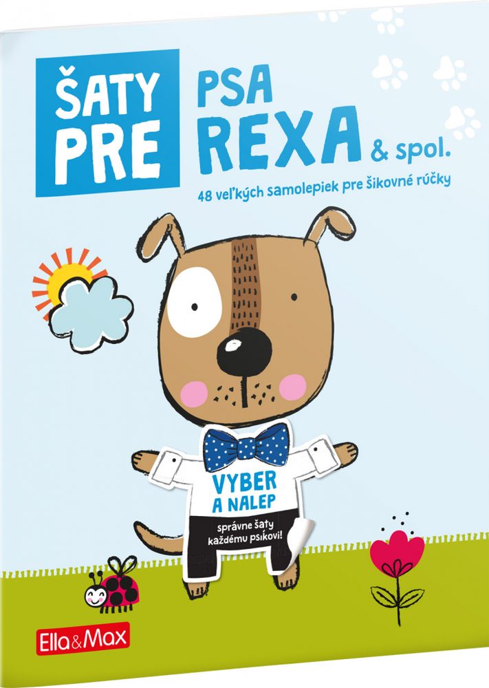 Levně Šaty pre PSA REXA ─ Kniha samolepiek