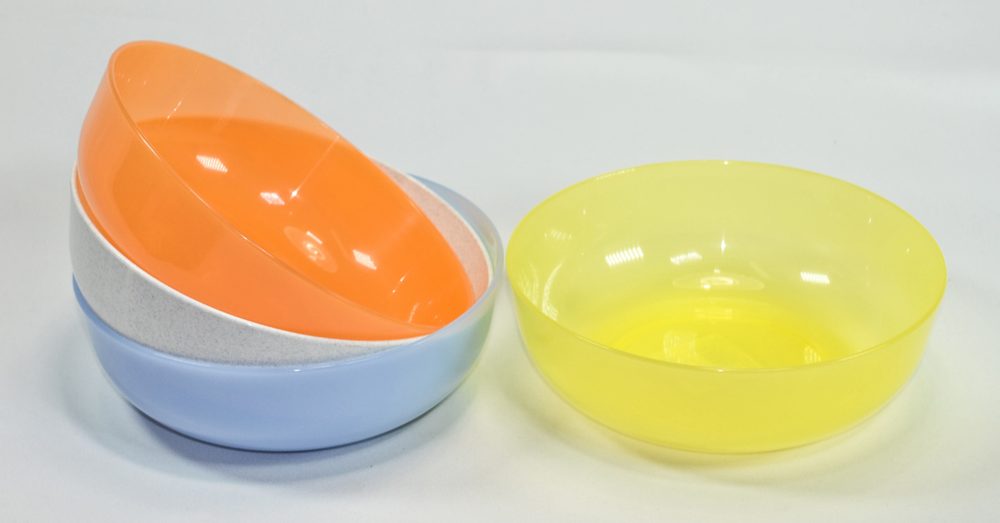 Levně mísa 1,0l d18, lesklá-MIX barev, plast