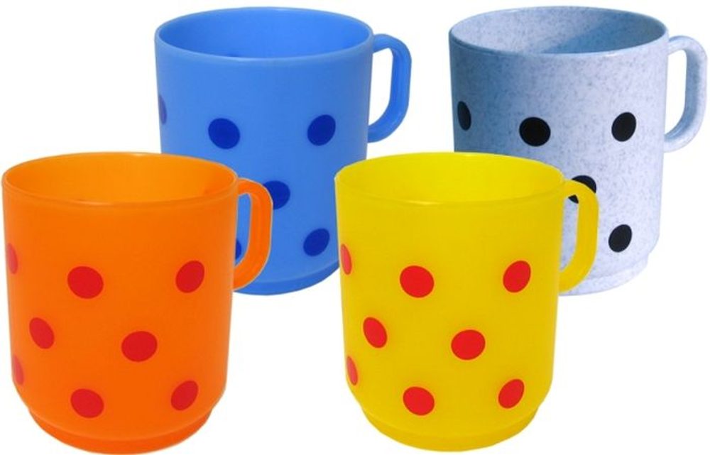 Levně hrníček 0,25l PP+1bar.pot., plast