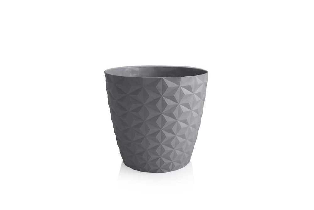 Levně obal d30cm CRYSTAL antracit matný, plast