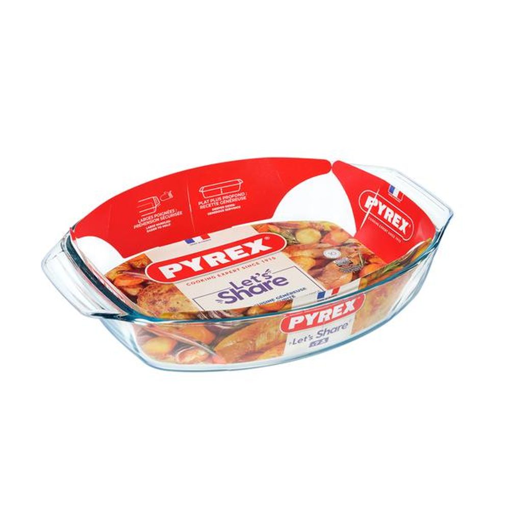 Levně Pyrex MÍSA OVÁLNÁ ZAPÉKACÍ PYREX 38X27CM, BOROS.SKLO