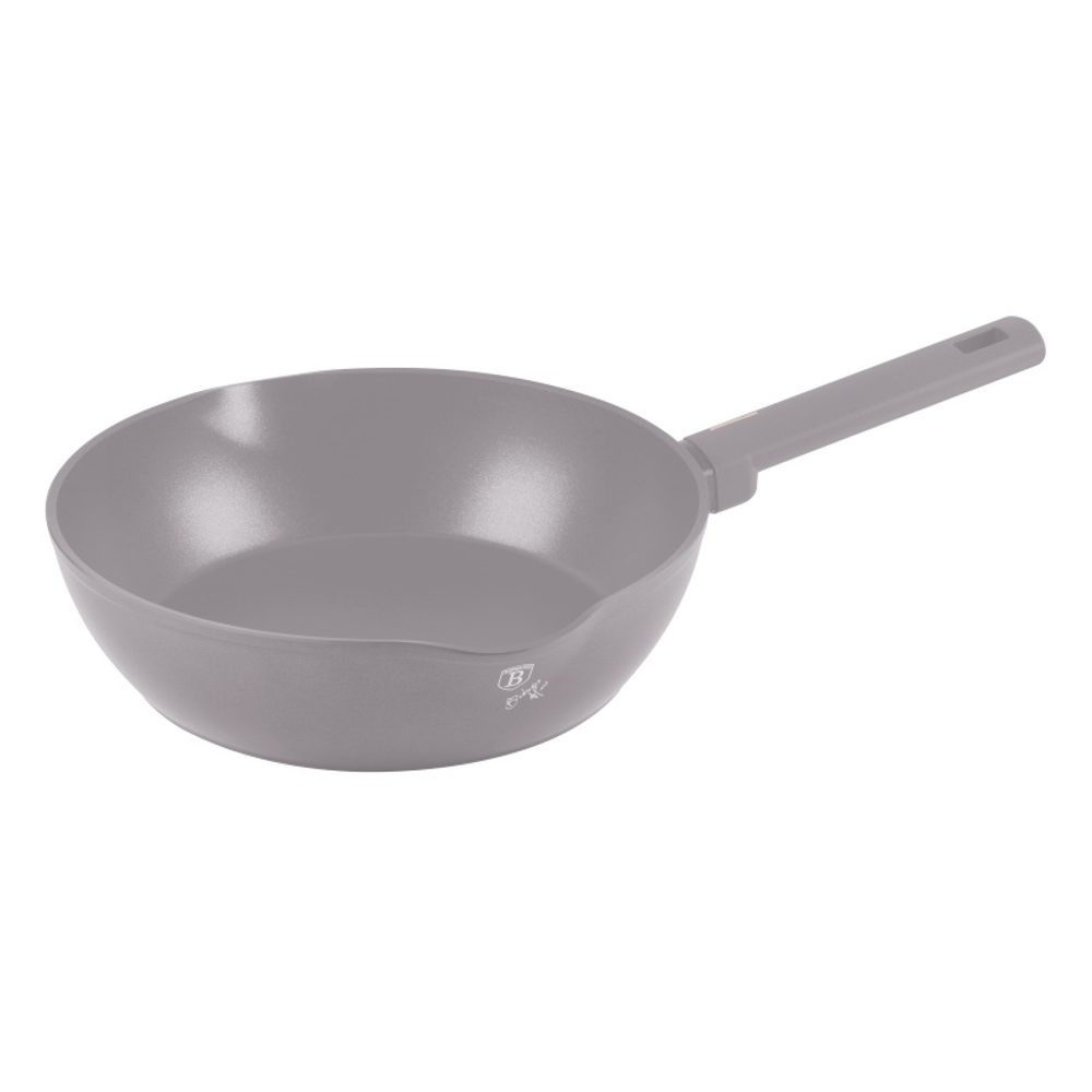 Levně BERLINGERHAUS Pánev hluboká s titanovým povrchem 28 cm Taupe Collection BH-8091