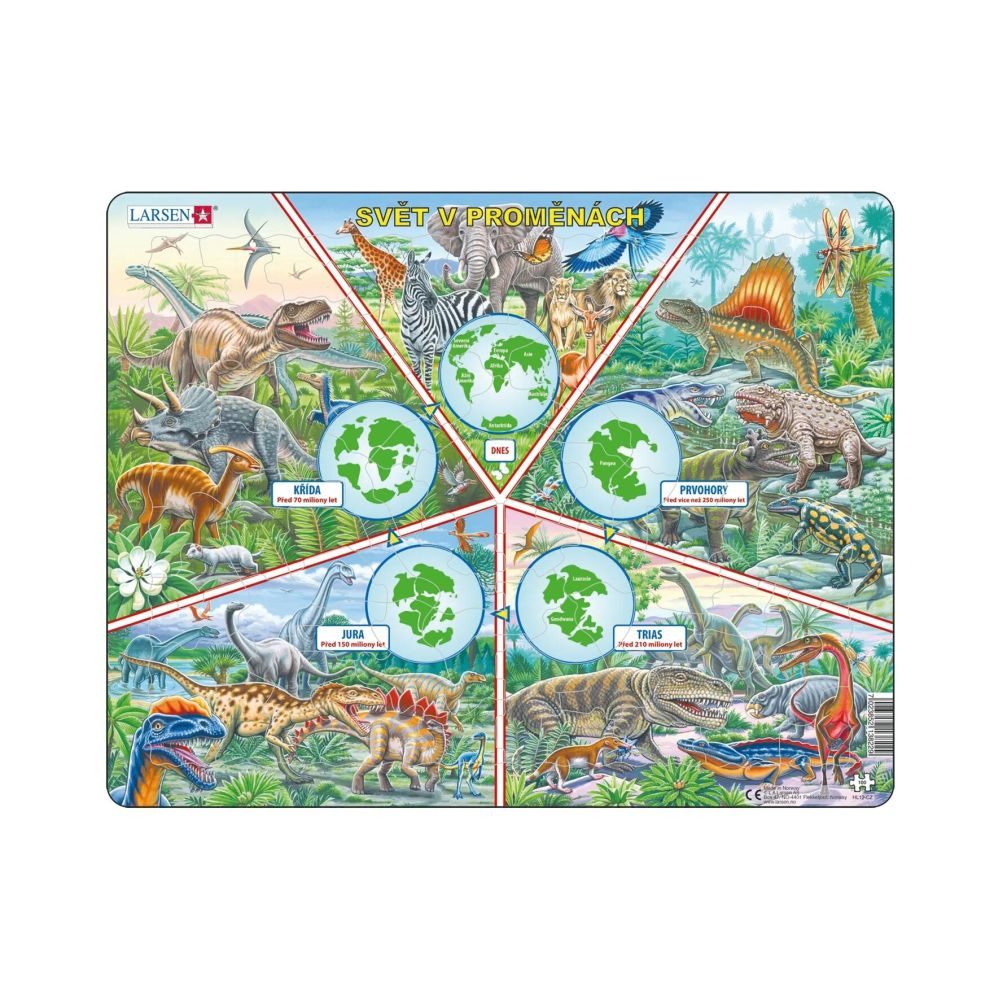 Levně SVĚT V PROMĚNÁCH 100 d. EDU Puzzle