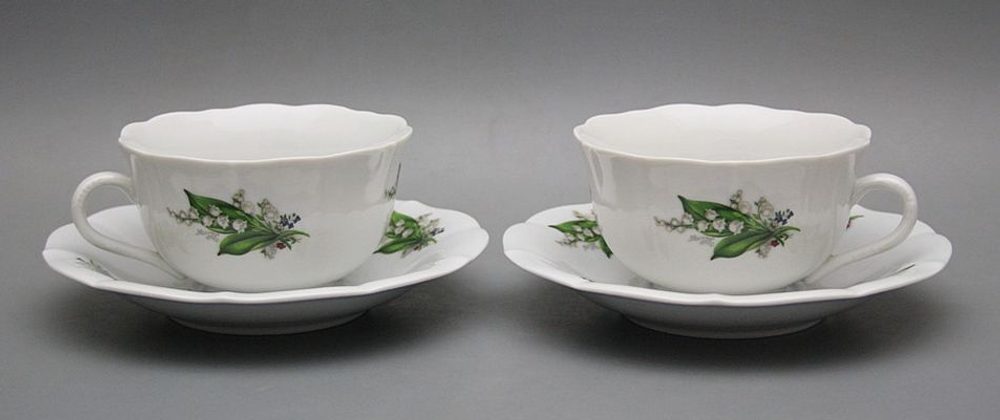 Levně šapo 350ml, 1ks, KONVALINKY, čes.porcelán