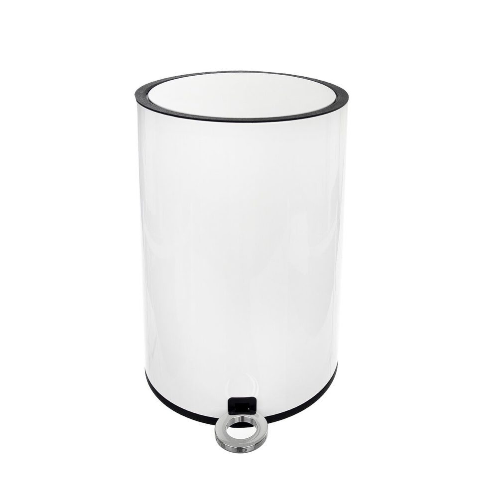 Levně Odpadkový koš WHITE 6 l