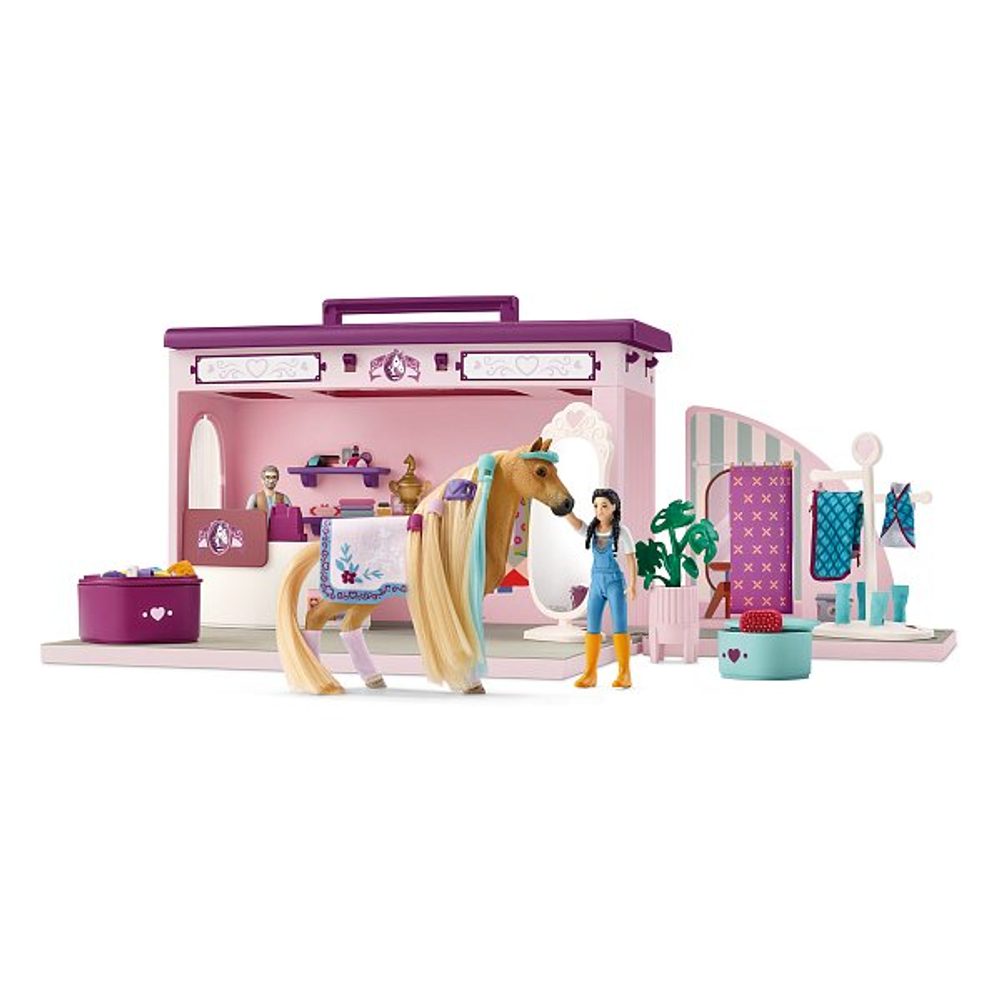 Levně SCHLEICH Mobilní butik pro koně