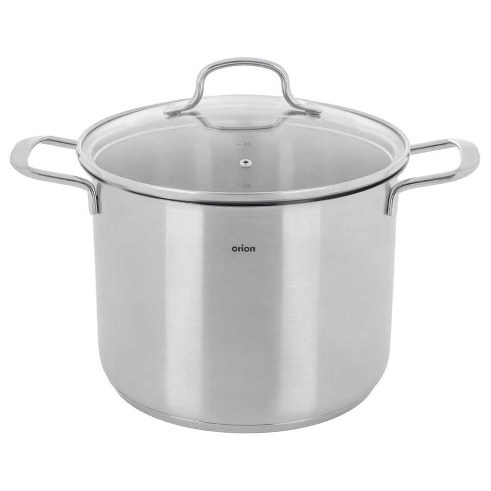 Levně Hrnec ANETT Glass s poklicí 10,7 l