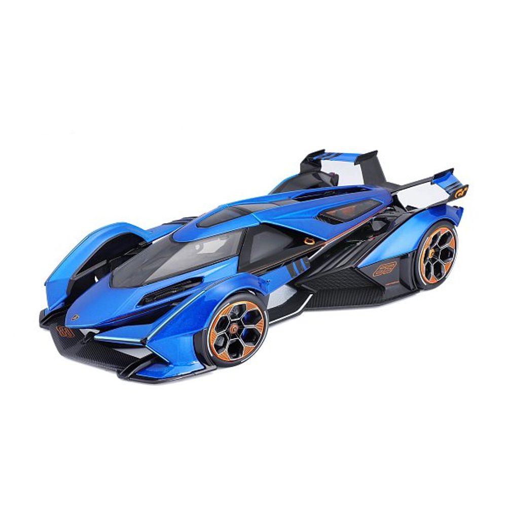 Levně Maisto - Lamborghini V12 Vision Gran Turismo, modrá, 1:18