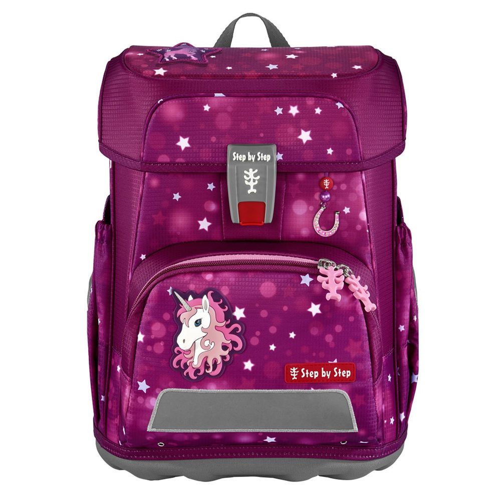 Levně Školní aktovka CLOUD pro prvňáčky - 5dílný set, Step by Step SWEET UNICORN NUALA