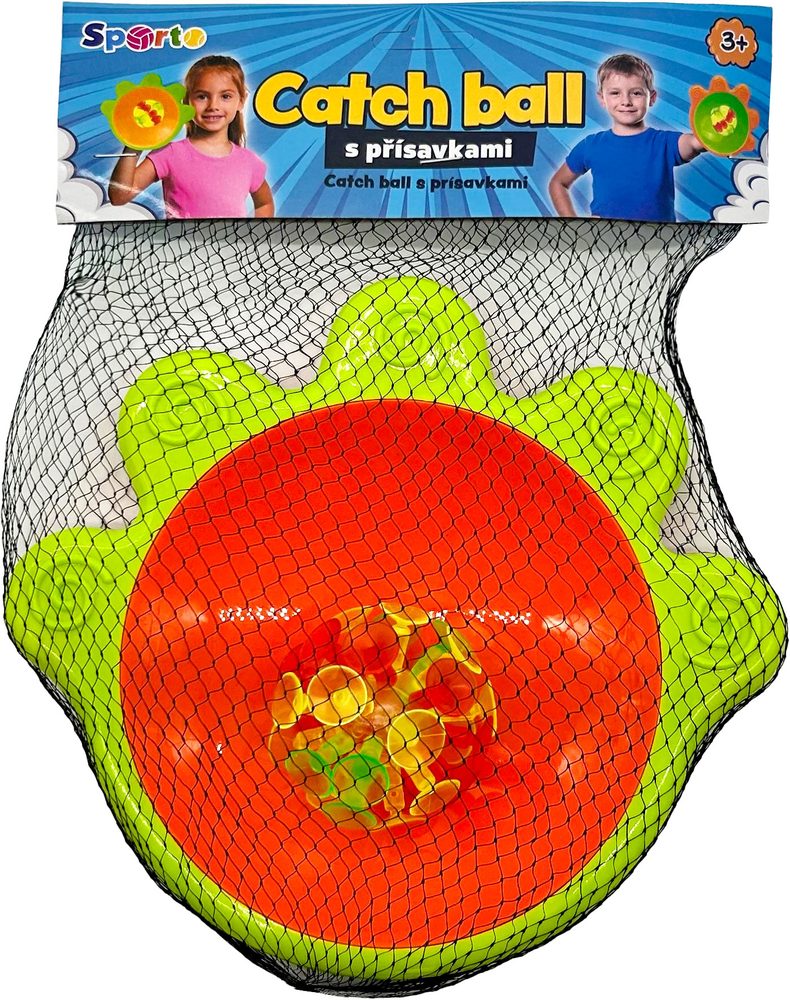 Chytání míčku s přísavkami