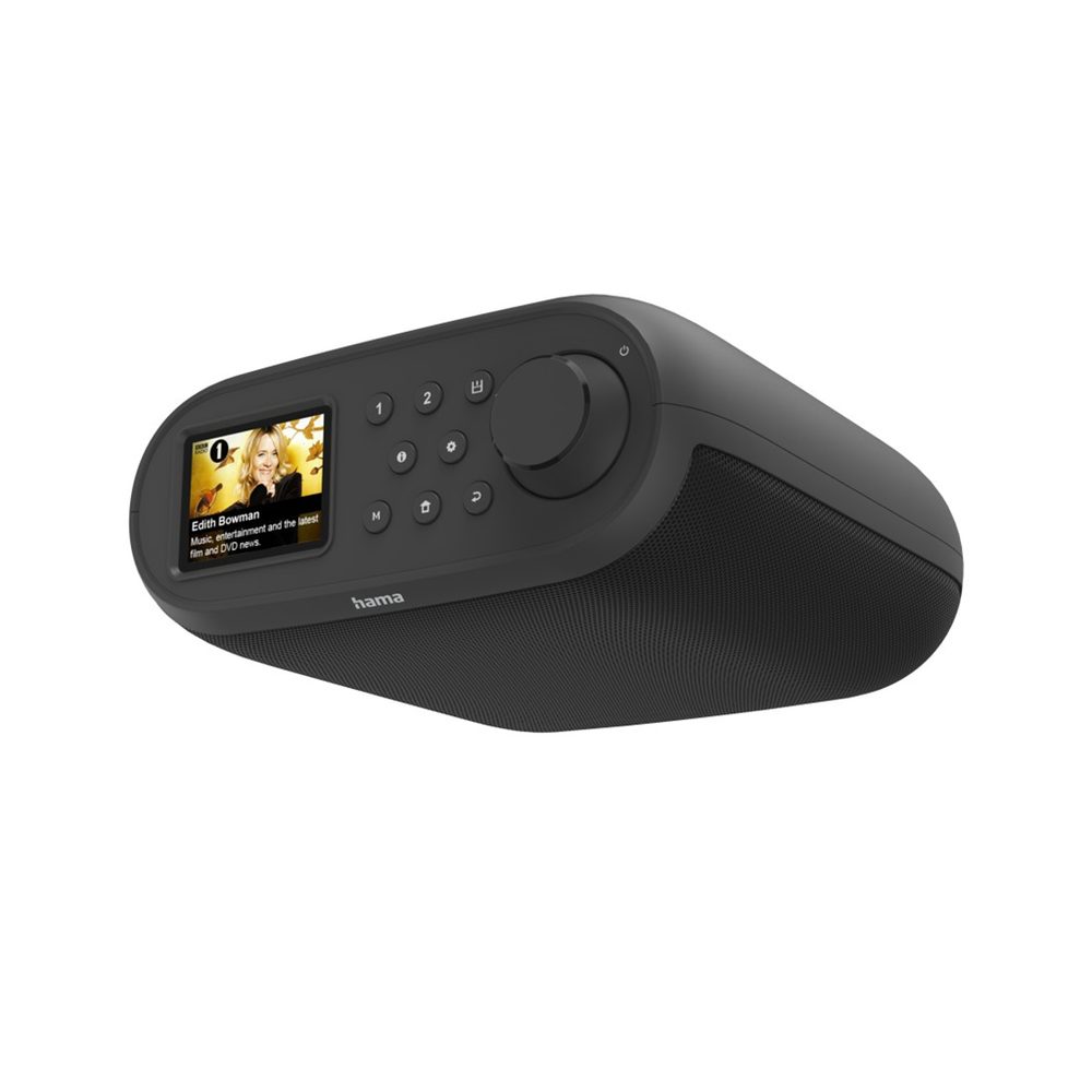 Levně Hama internetové rádio DIR400, DAB+/Bluetooth/App, černé