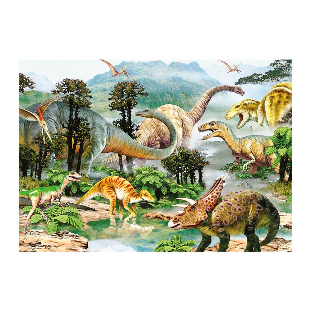 Levně Dino Život dinosaurů 100DXL