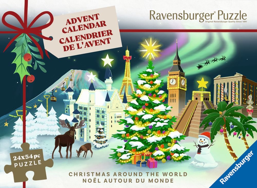 Levně Adventní kalendář Minipuzzle