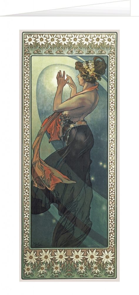 Levně Presco Group Blahopřání Alfons Mucha – Pole Star