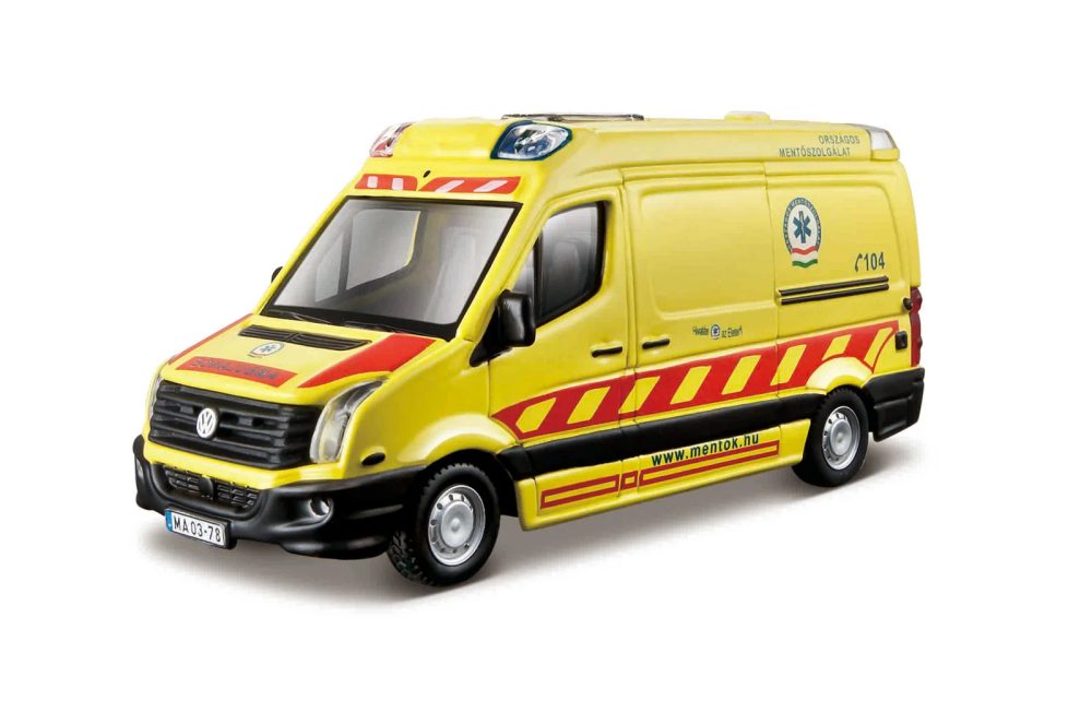 Levně Bburago ASST 1:50 Emergency vehicles dodávky (24ks)