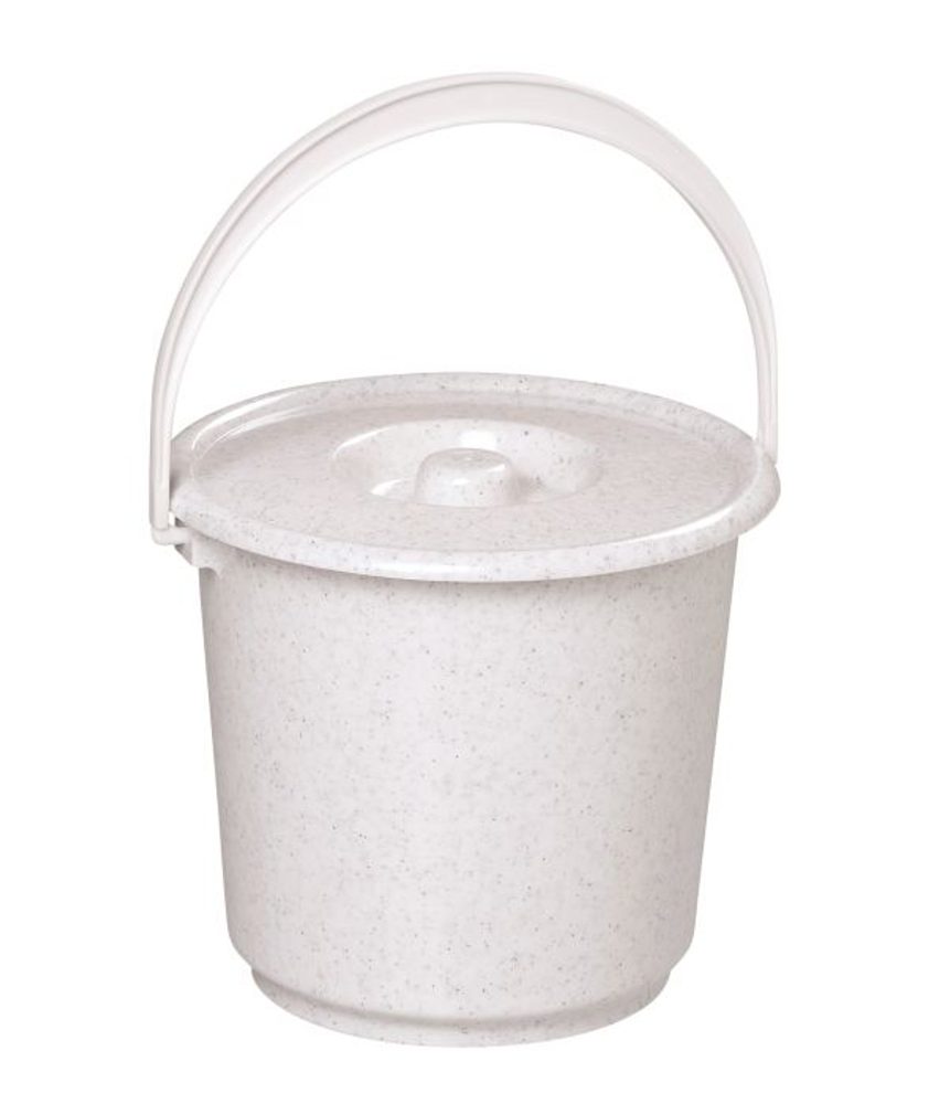 Levně vědro 2,7l s víkem, potrav.atest (modré,granit)