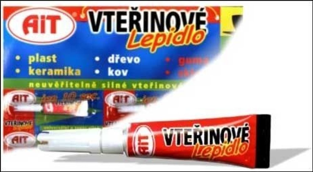 Levně lepidlo 2,5ml vteřinové