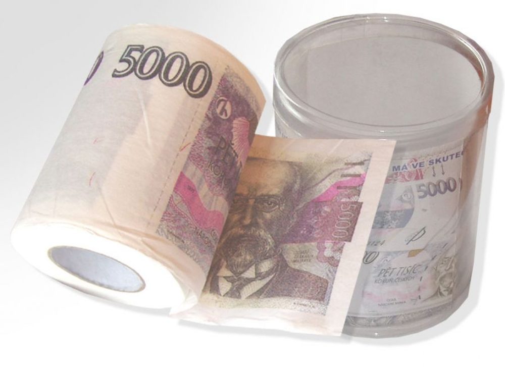 Levně Toaletní papír - 5000Kč