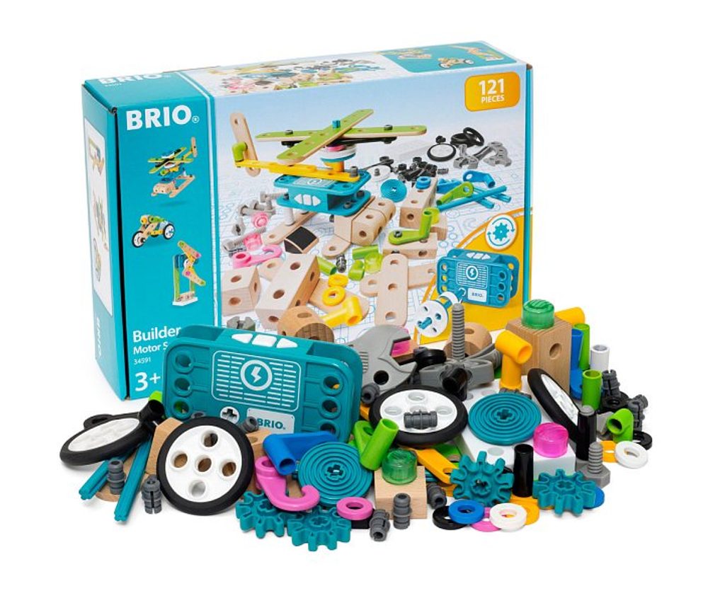 Levně BRIO Builder - stavebnice sada s motorem