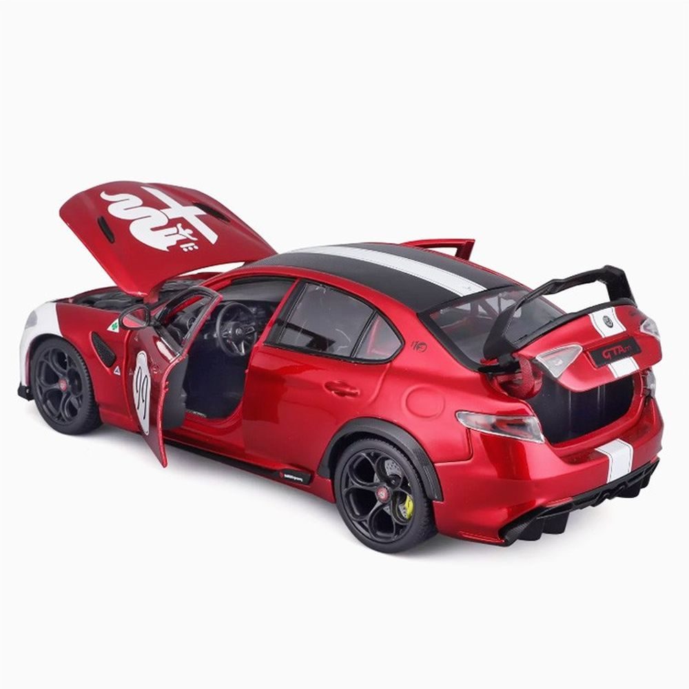 Levně Bburago 1:18 Plus - Alfa Romeo Giulia GTAm - Met Red #99