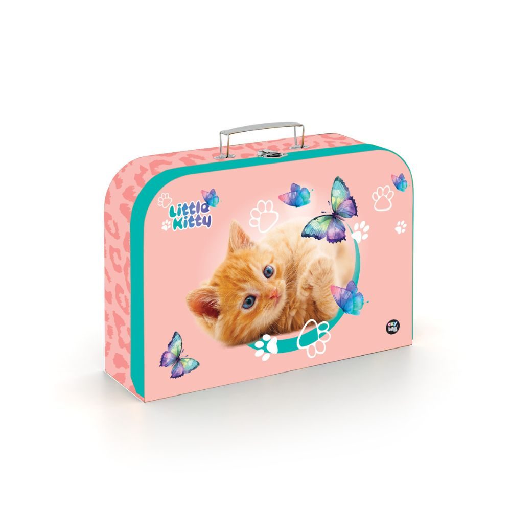 Levně Kufřík lamino 34 cm Kočka