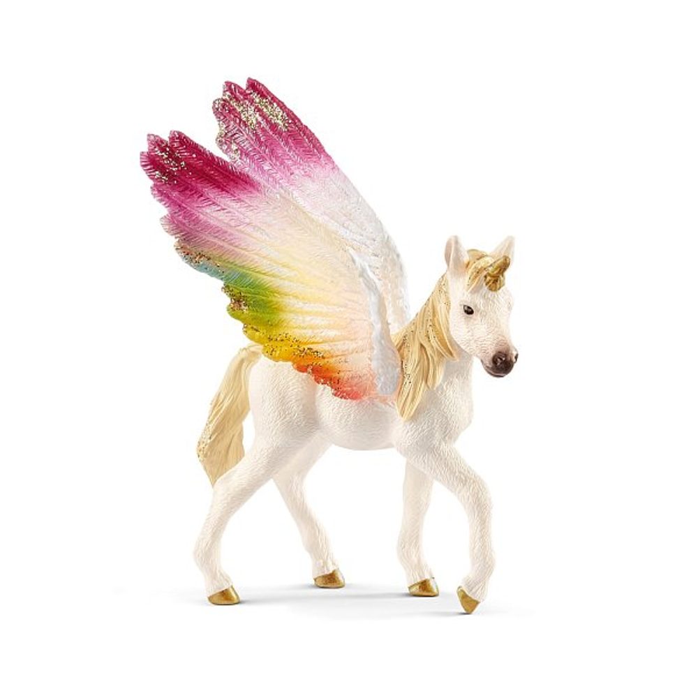 Levně SCHLEICH Hříbě duhového jednorožce s křídly