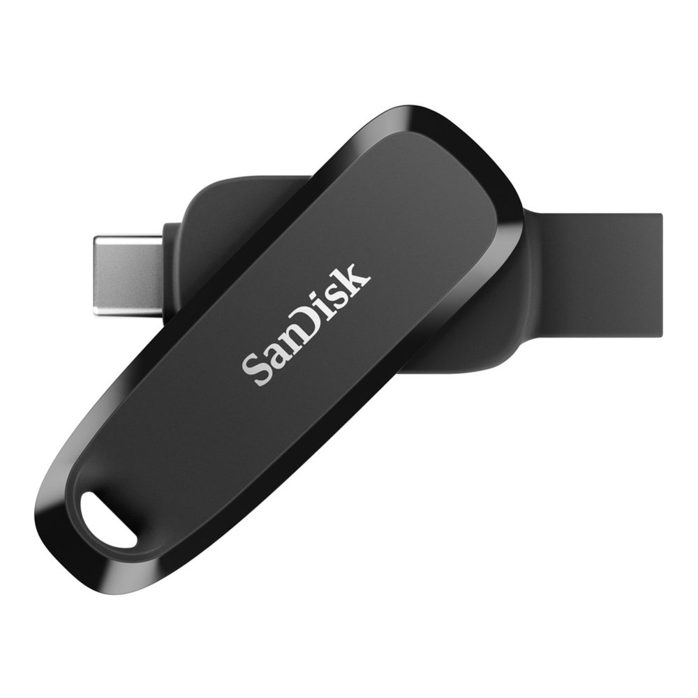 Levně SanDisk Phone Drive USB-C/USB-A 256 GB 3.2 Gen 1, 100 MB/s, černá