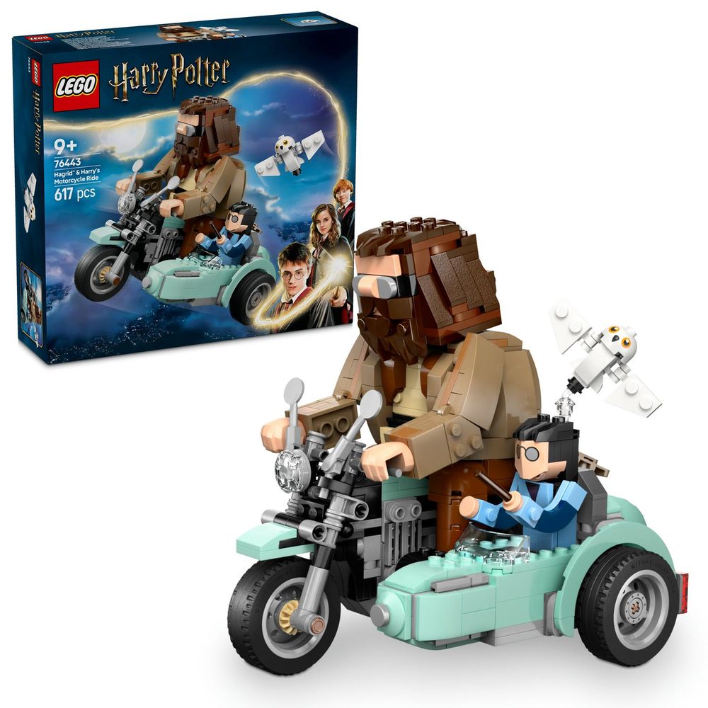 Levně Hagrid™ a Harry na motorce