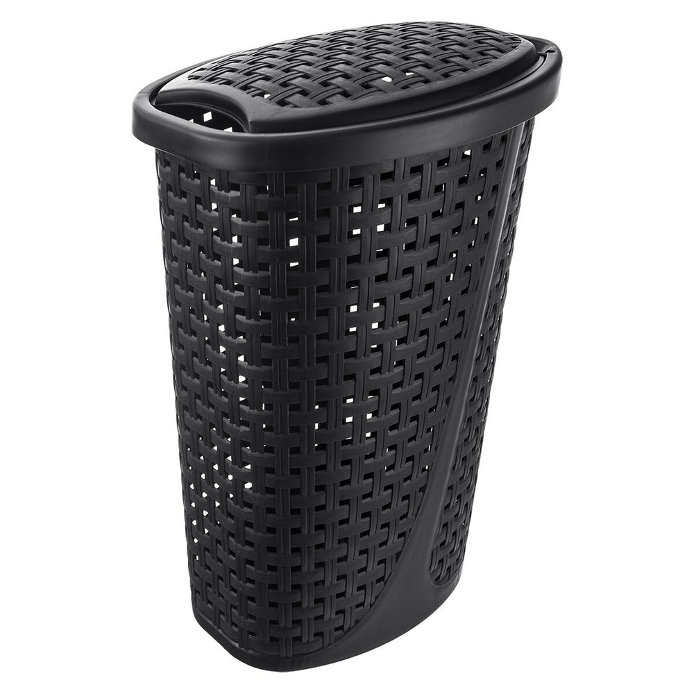Levně Prádelní koš Slim s víkem 45 l