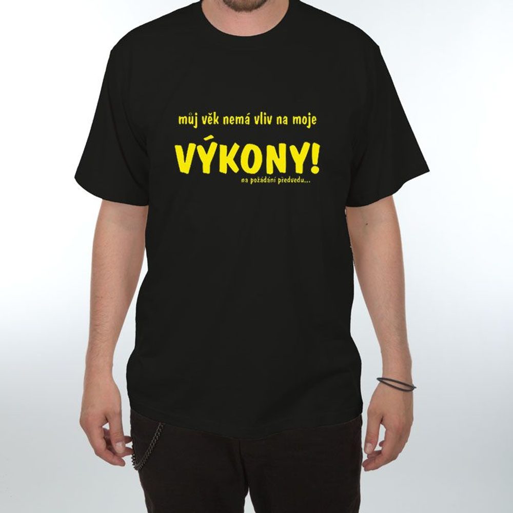 Můj věk nemá vliv na... - XXL černá
