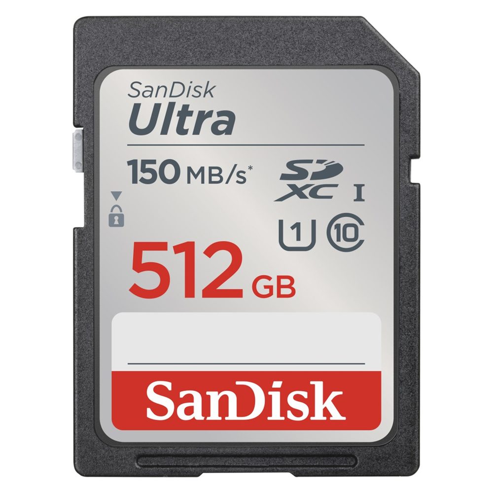 Levně SanDisk Ultra 512 GB SDXC Memory Card 150 MB/s