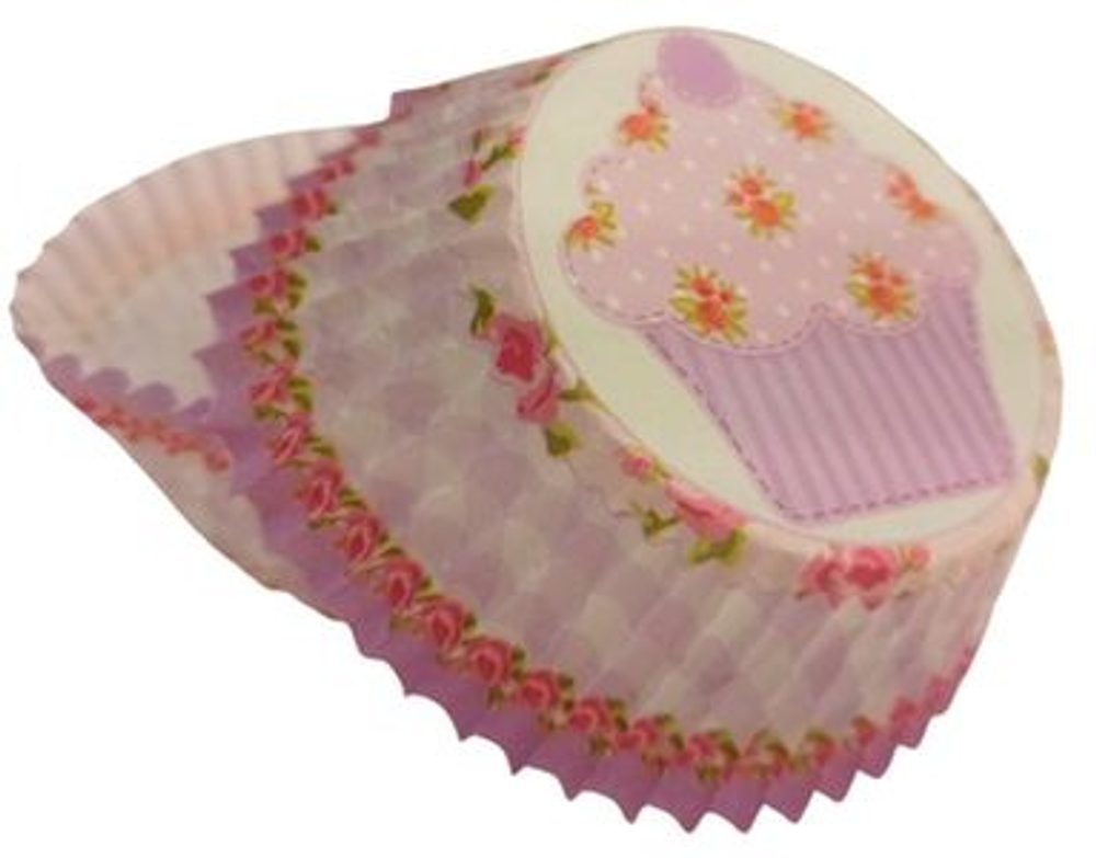 Levně košíček d50x32mm muffiny, fialový, 50ks, papír