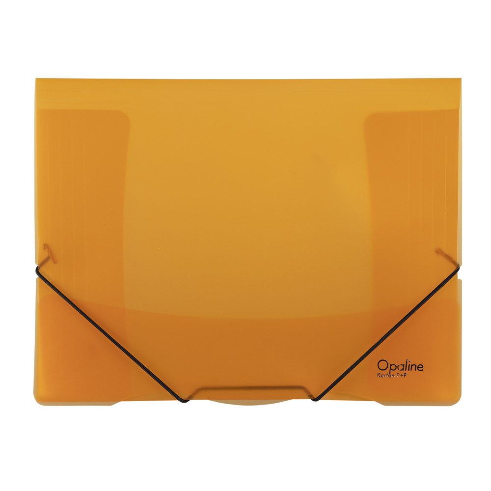 Levně Karton P+P Sloha s gumou Opaline oranžová 2-594