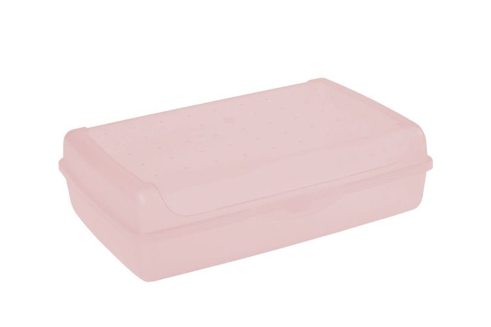 box 3,7l klick-Box, sever.růžová,30x20x8,5cm, plast