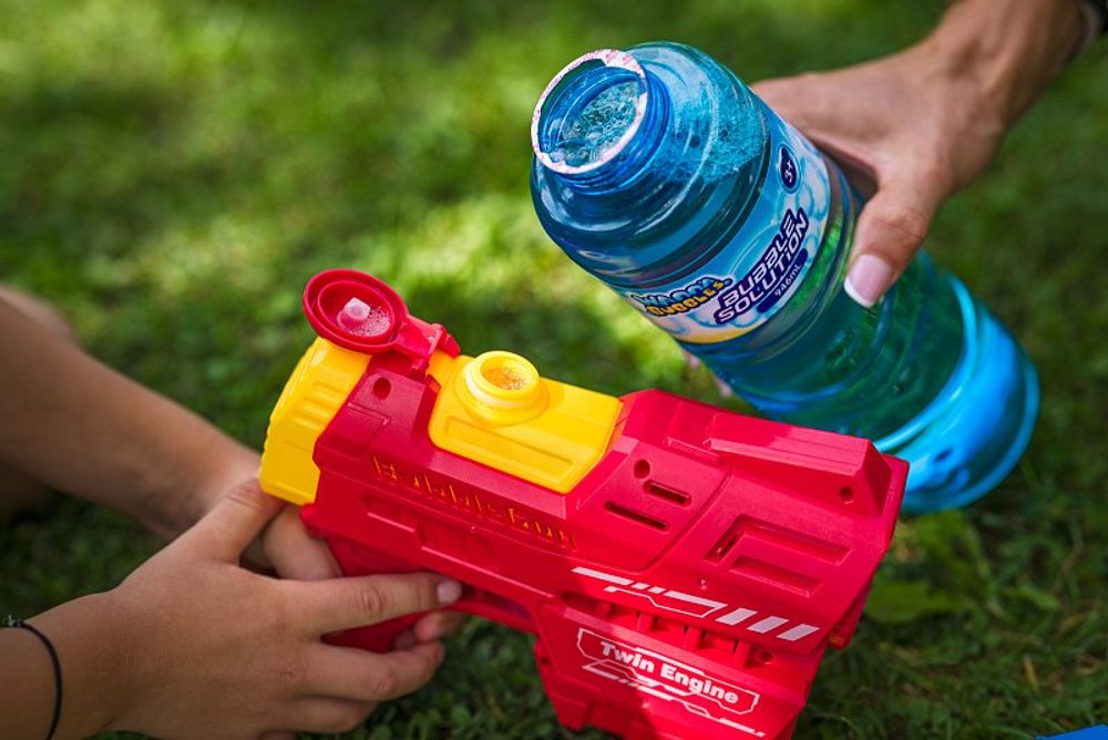 Levně Plastica Bublifuky - Náhradní náplň na bubliny s hůlkou – 1000 ml, assort