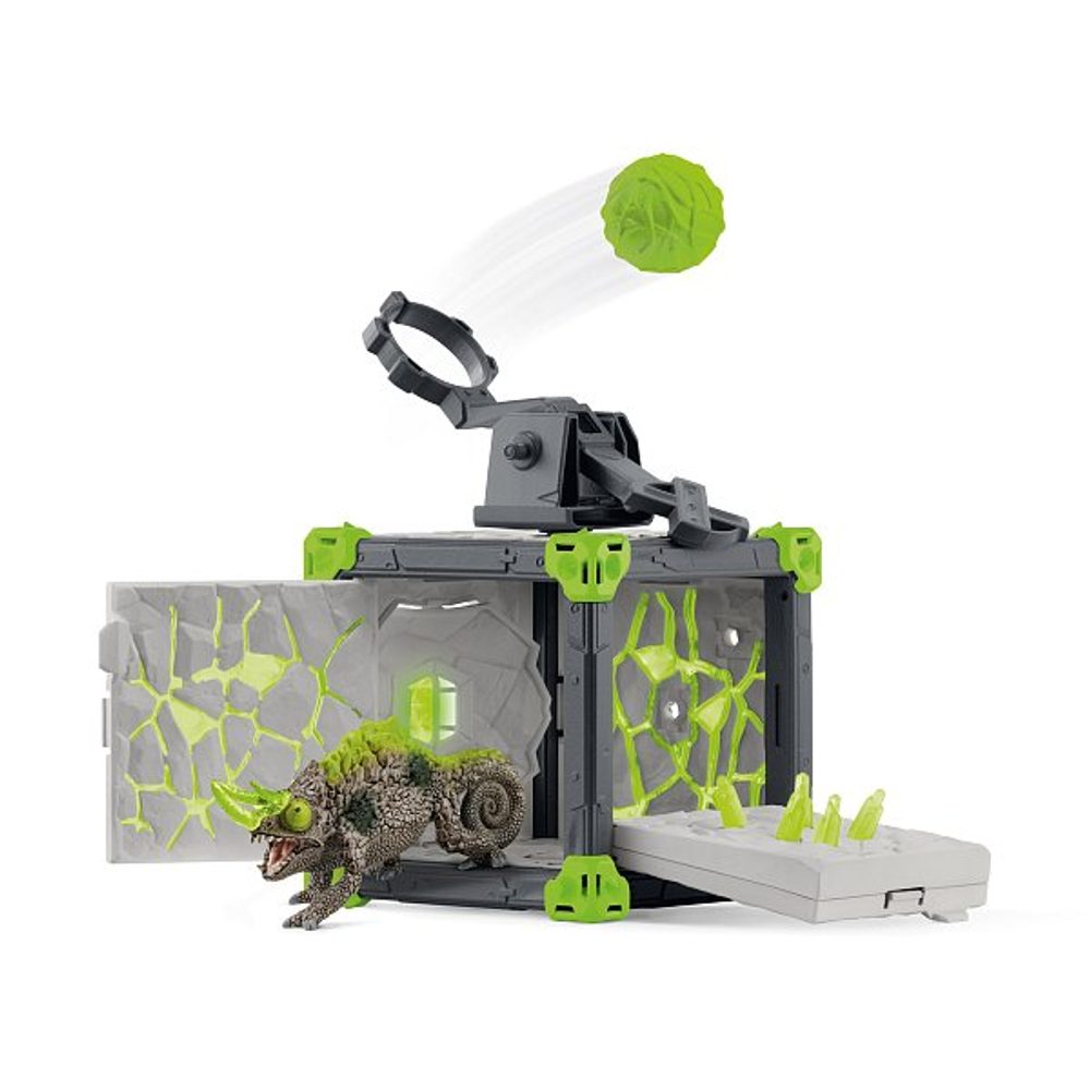 Levně SCHLEICH Aréna BattleCave kamenného chameleona
