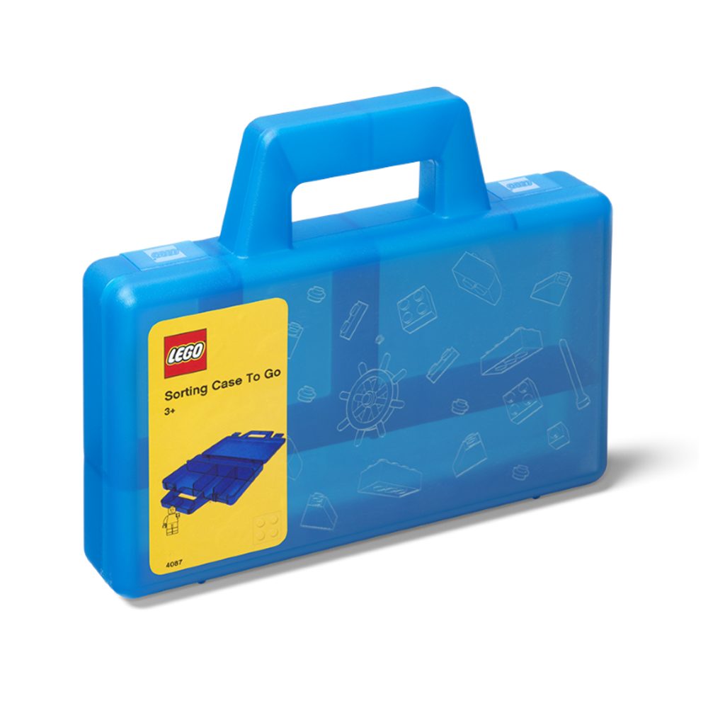 Levně LEGO úložný box TO-GO - modrá