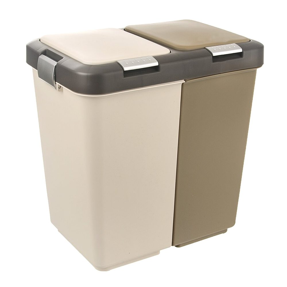 Levně Odpadkový koš na tříděný odpad Dust 2x20 l