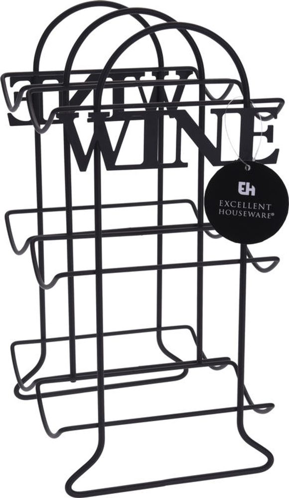 Levně EXCELLENT HOUSEWARE Stojan na víno HOMESTYLING WINE 6 lahví KO-C80621370