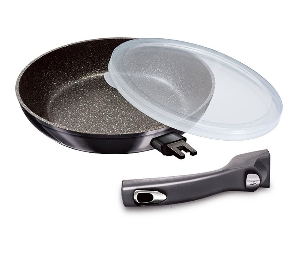 Levně BERLINGERHAUS Pánev s odnímatelnou rukojetí 28 cm Carbon PRO Line BH-6913